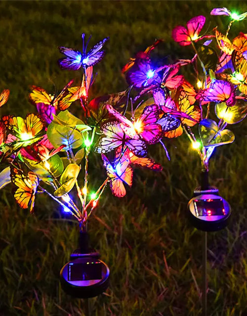 Load image into Gallery viewer, Garden Solar LED Butterflies
