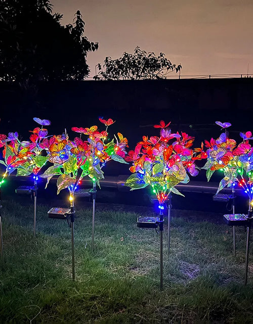 Load image into Gallery viewer, Garden Solar LED Butterflies
