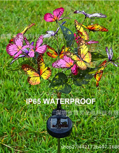 Load image into Gallery viewer, Garden Solar LED Butterflies
