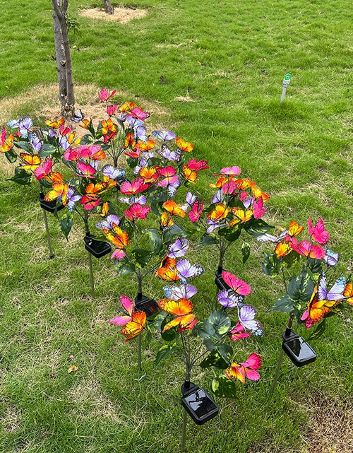 Load image into Gallery viewer, Garden Solar LED Butterflies
