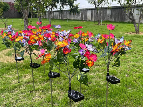 Load image into Gallery viewer, Garden Solar LED Butterflies
